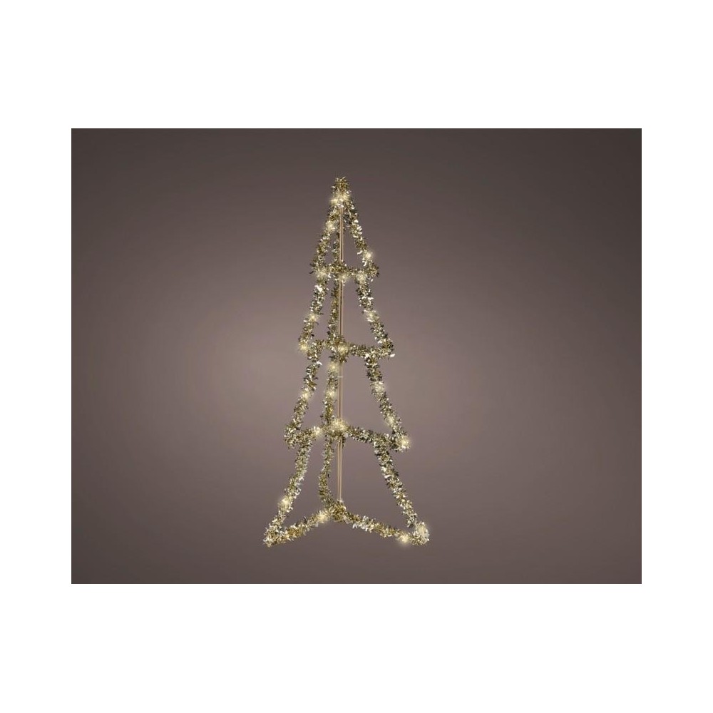 ALBERO 80 LED ORO H.80